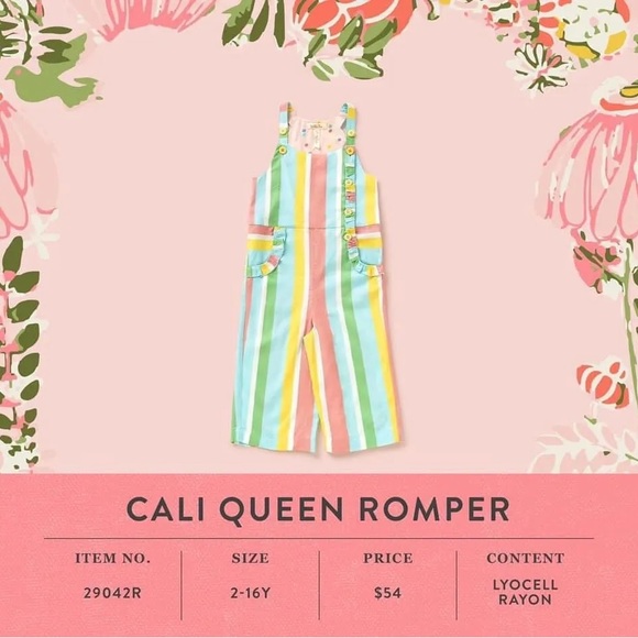 Matilda Jane Cali Queen Romper Size 2 - Picture 2 of 10